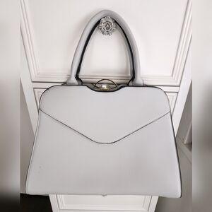 La Terre Fashion Vegan Light Blue Purse with Rhinestones NWT